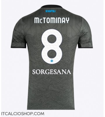 SSC Napoli Scott McTominay #8 Terza Maglia 2024-25 Manica Corta